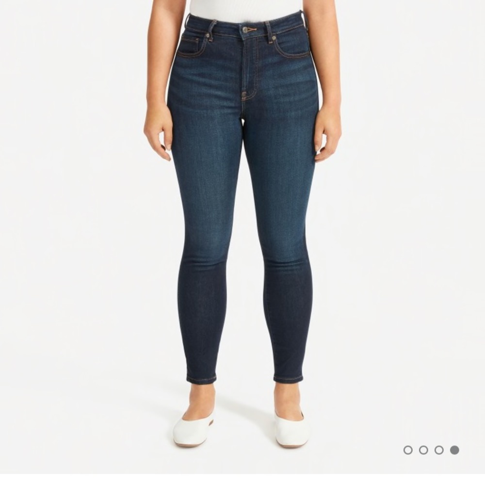 Everlane Curvy Authentic Stretch High-Rise Skinny